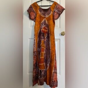 Handmade African Cotton Dress Batik